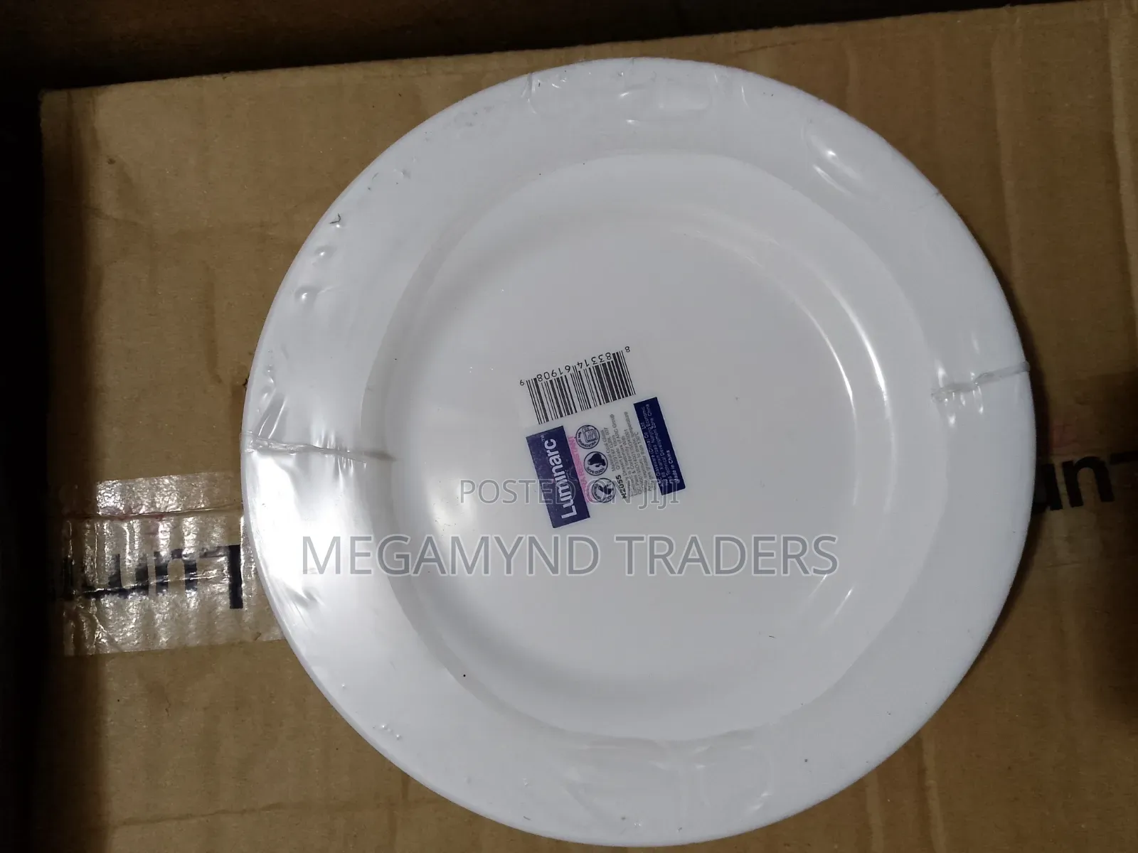 6pc Luminarc Side Plate /Dessert Plate 19cm