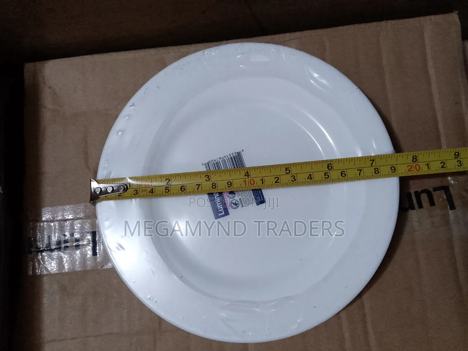 6pc Luminarc Side Plate /Dessert Plate 19cm