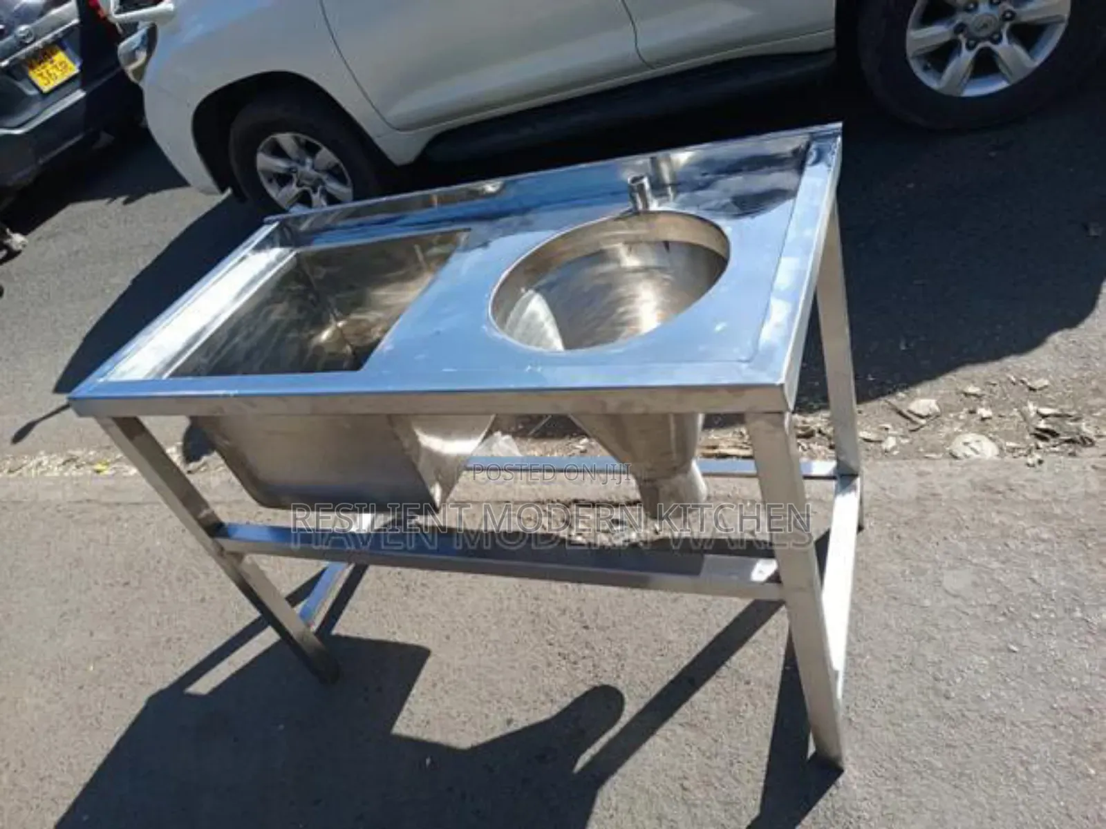 Stainless Steel Standalone Sluice Sink