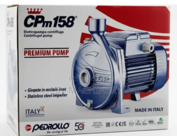 Heavy Duty Pedrollo 1hp Electric Surface Pump