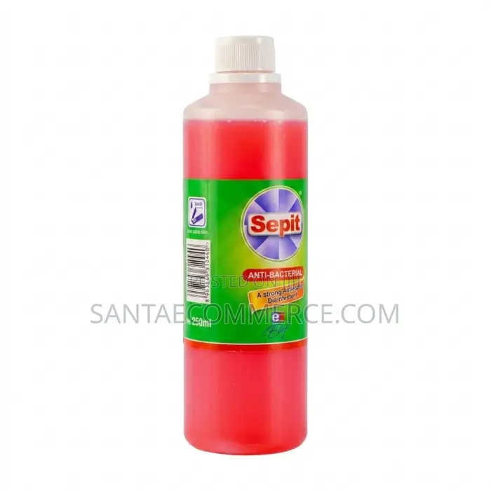 Sepit Anti-Bacterial Antiseptic Disinfectant – 250ml Tall Bottle