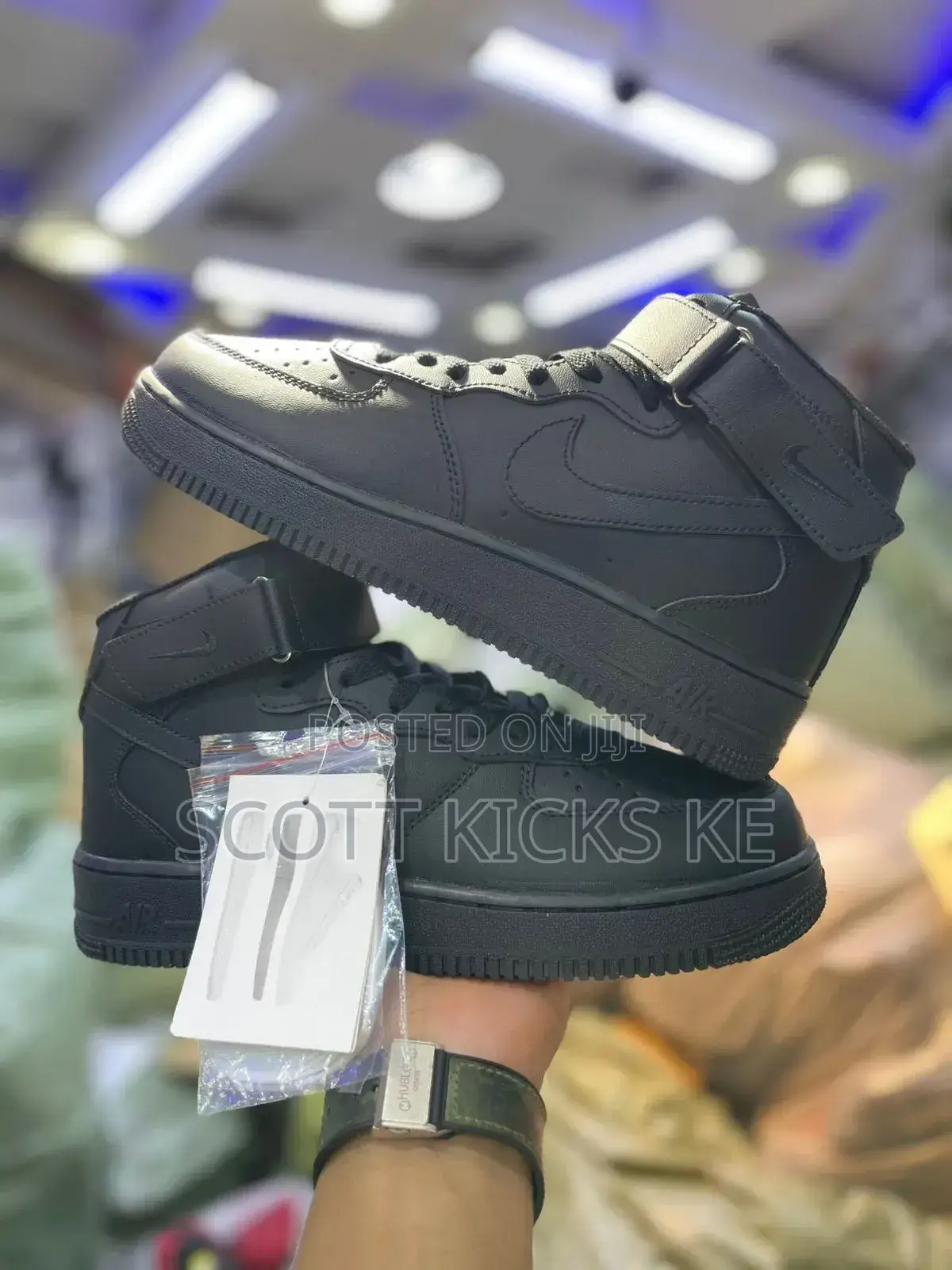 Nike Airforce Hightop All Black