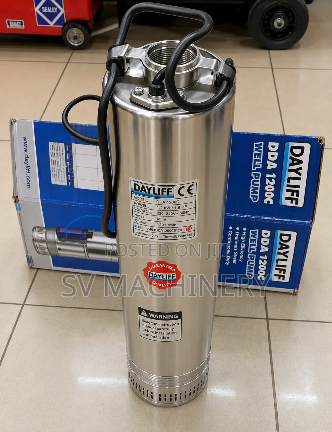 Heavy Duty Dayliff Dda 1200c2 Submersible Water Pump