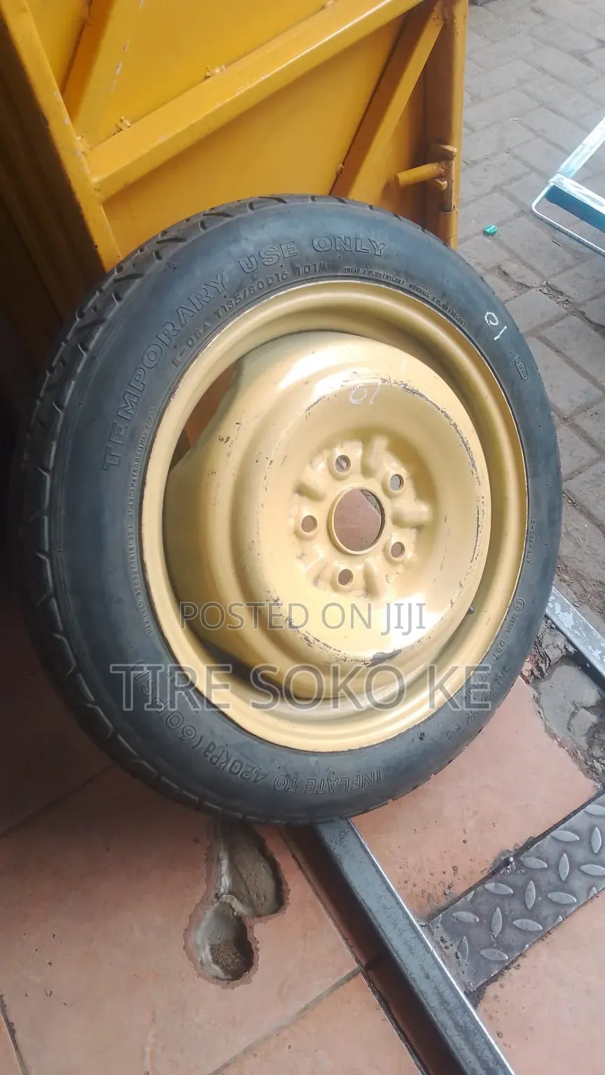 Spare Wheel (Donut Tire) for Toyota Mark X, Noah, Voxy, Auris