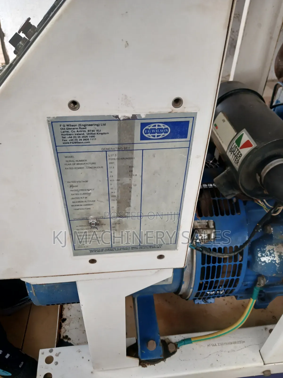 Fg Wilson Diesel Generator