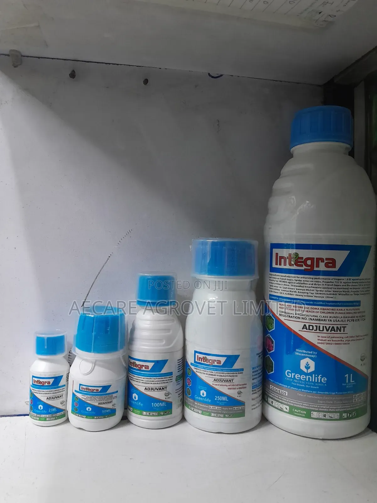 Integra Adjuvant Wetter Sticker 25ml, 50ml, 100ml, 250ml, 1litre