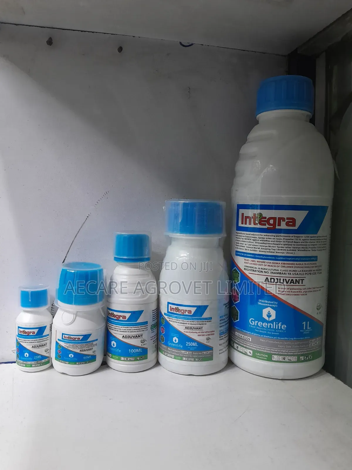 Integra Adjuvant Wetter Sticker 25ml, 50ml, 100ml, 250ml, 1litre