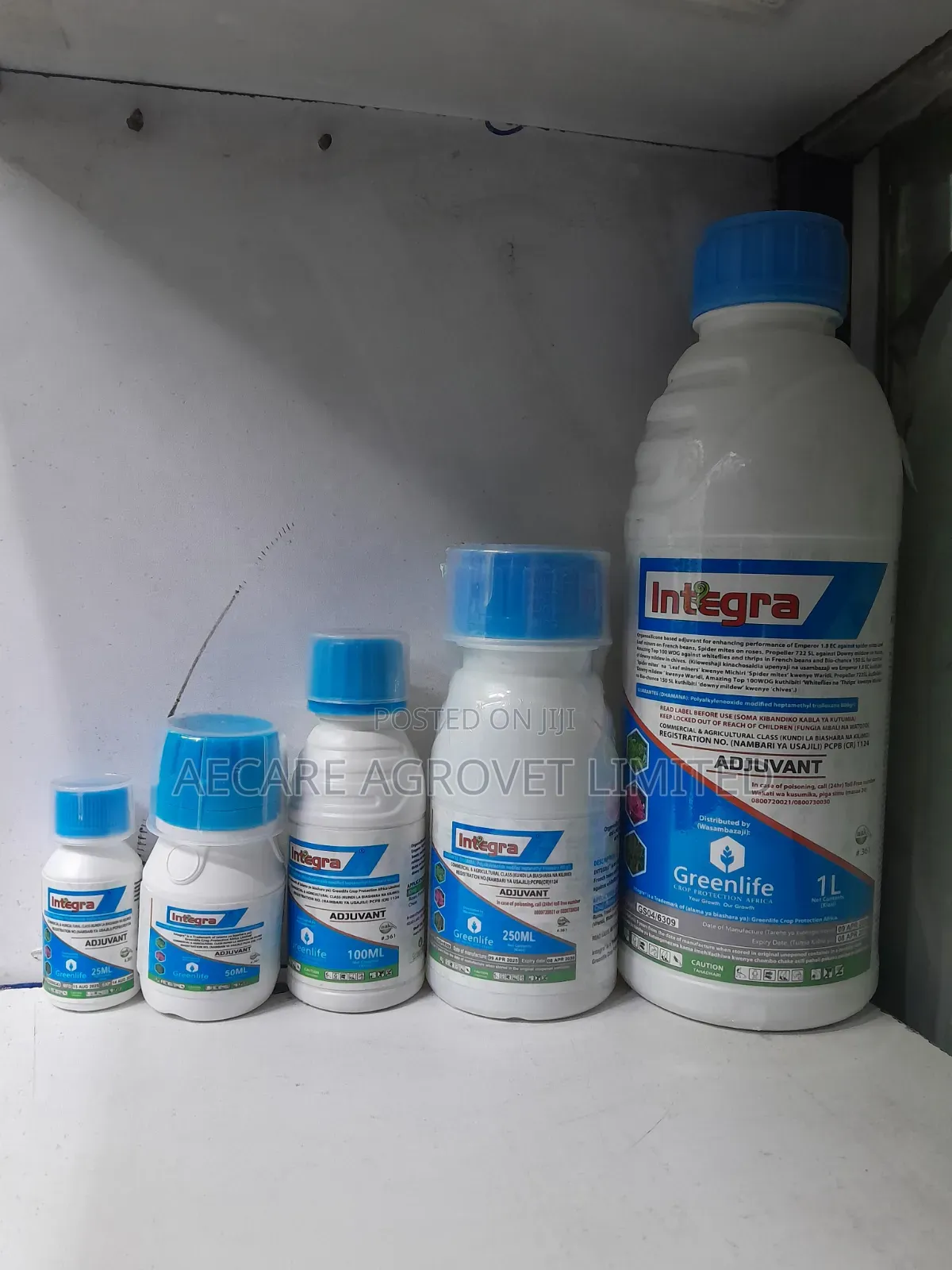 Integra Adjuvant Wetter Sticker 25ml, 50ml, 100ml, 250ml, 1litre
