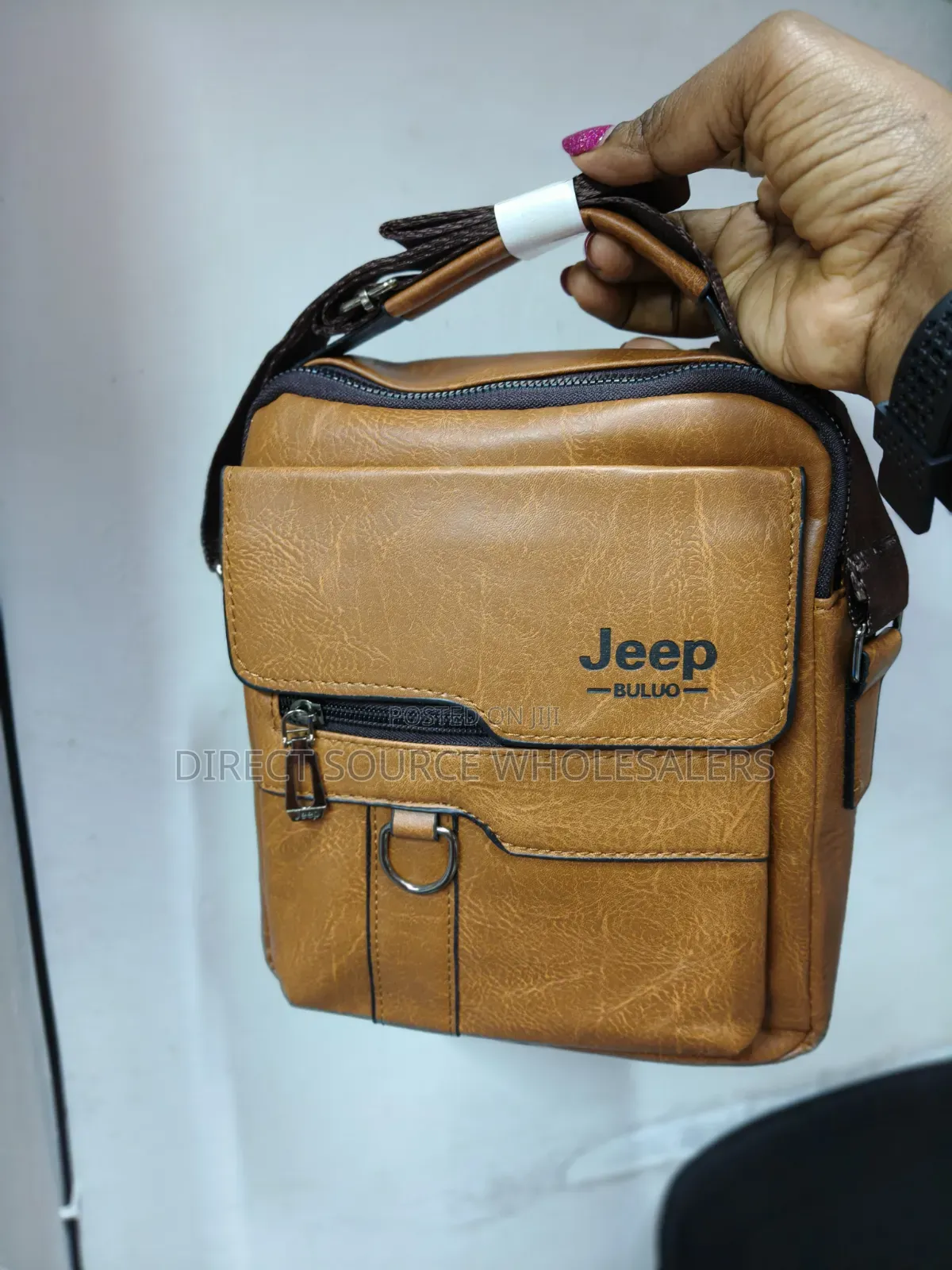 Jeep Leather Shoulder Sling Bagshoulder Sling Bag