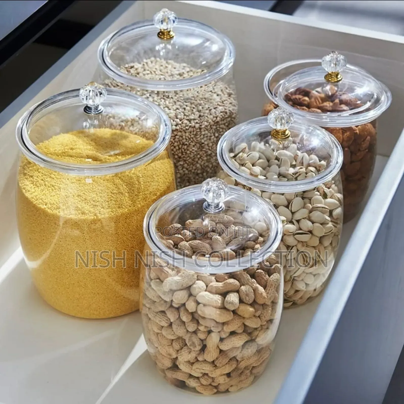 6.5 Litres Transparent Large Sealed Storage Jar