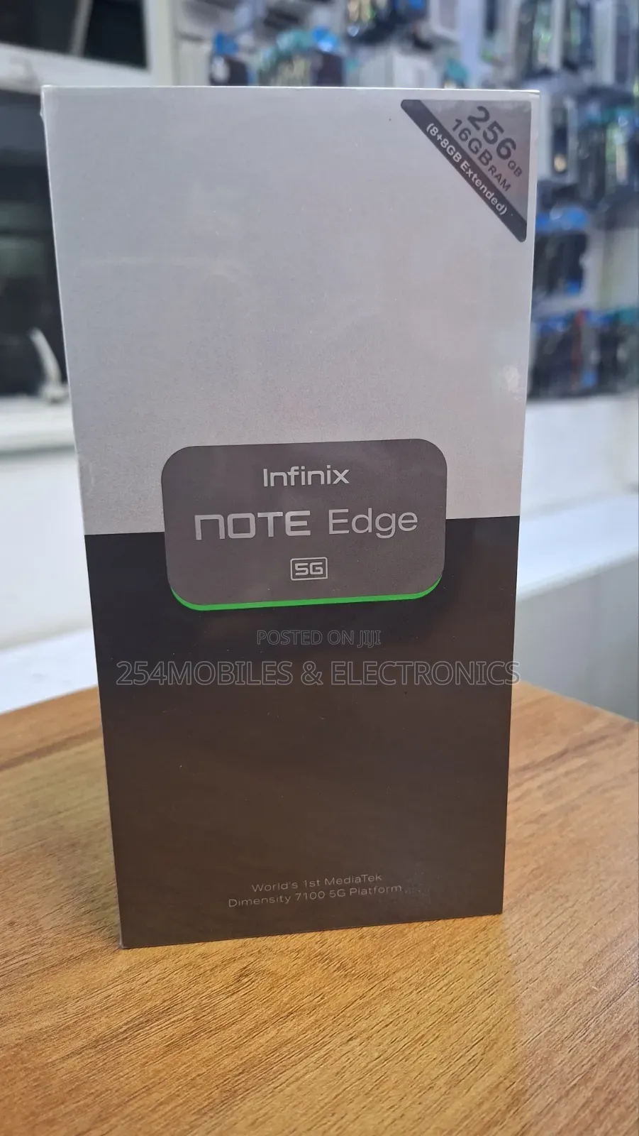 New Infinix Note Edge 256 GB Black