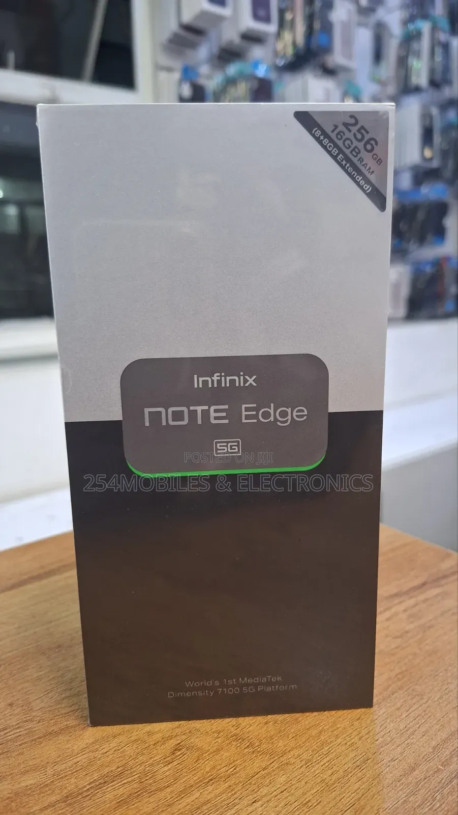 New Infinix Note Edge 256 GB Black