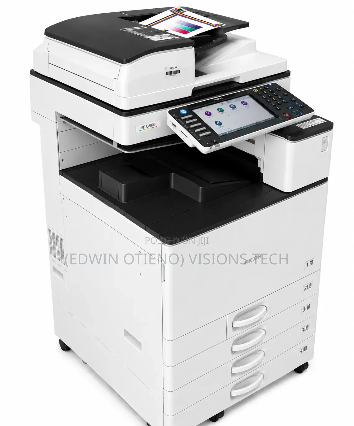 Mp C6003 Is a High-Speed Color Laser Printer Designed for Busy Offices