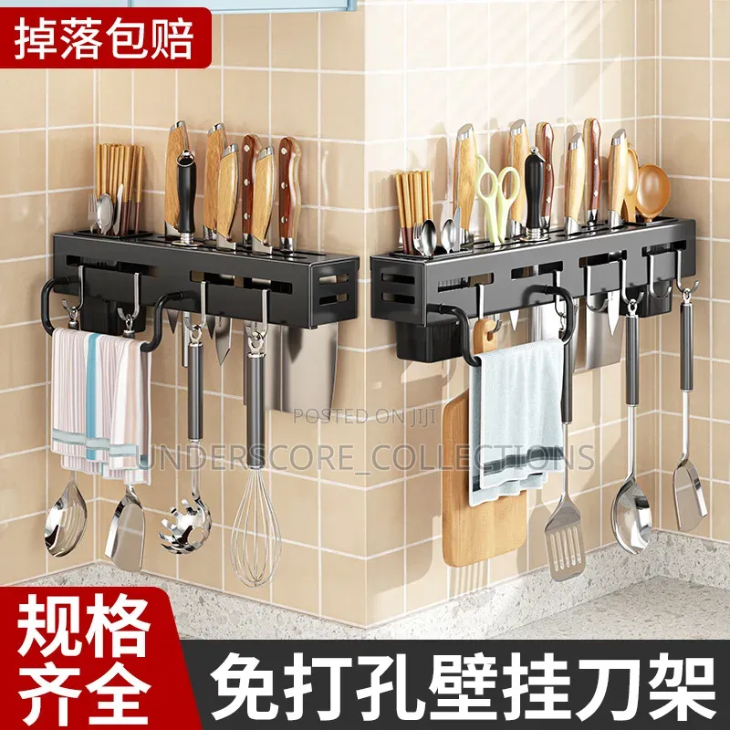 Multi-Functional Kitchen Knife Storage Rack