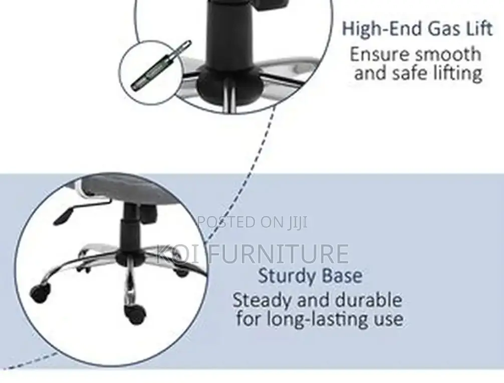 Office Chairs; Ergo Terk Ergonomic Swivel Office Fabric Chairs