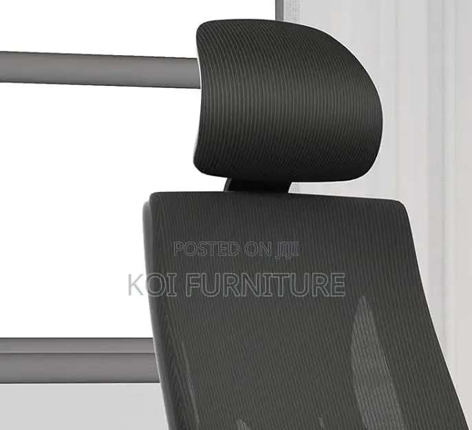 Office Chairs; Leisuremod Black Executive Office Orthopedic Chairs