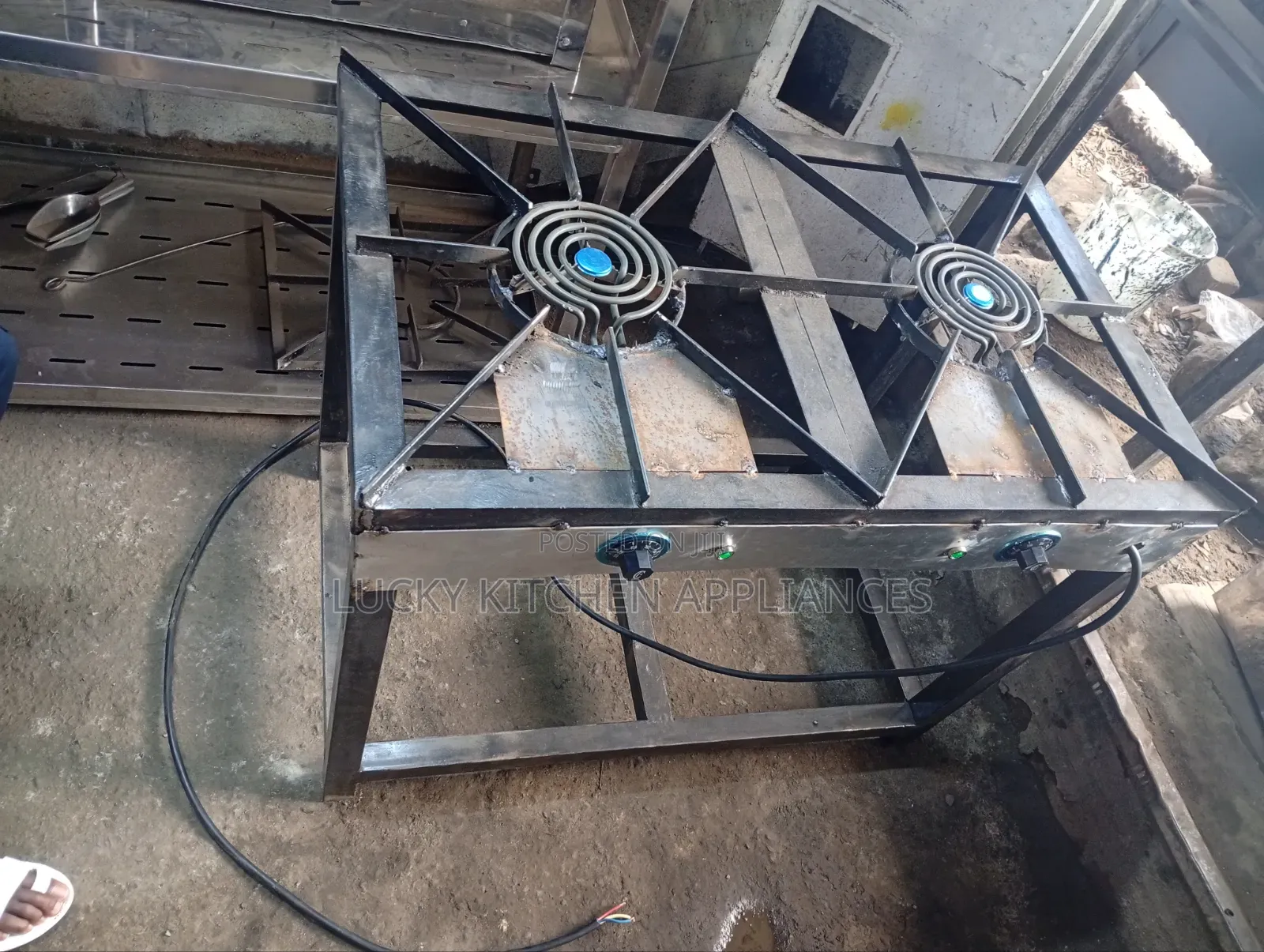 Heavy Duty Mild Energy Saving Electric Two Burner.