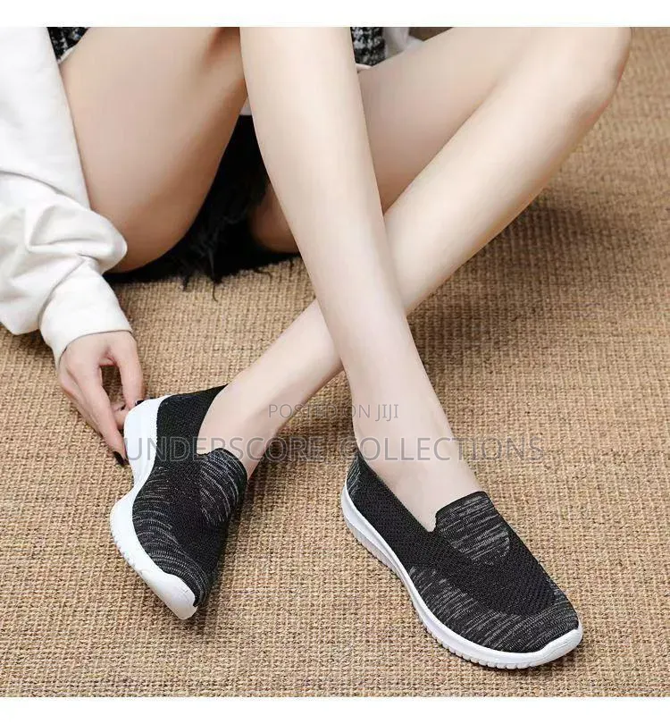 Striped Ladies Striped Sport Shoe