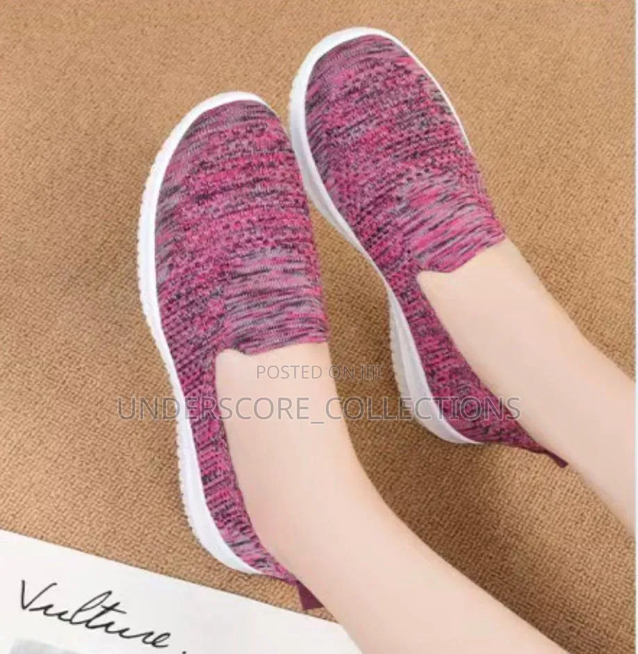 Striped Ladies Striped Sport Shoe