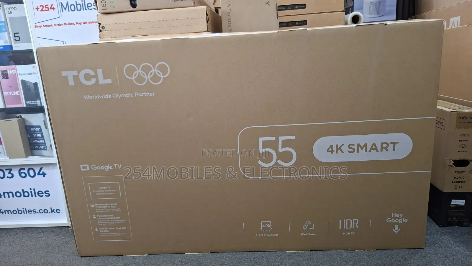 TCL V6d 55 Inch Direct Led HDR Smart TV (2026)