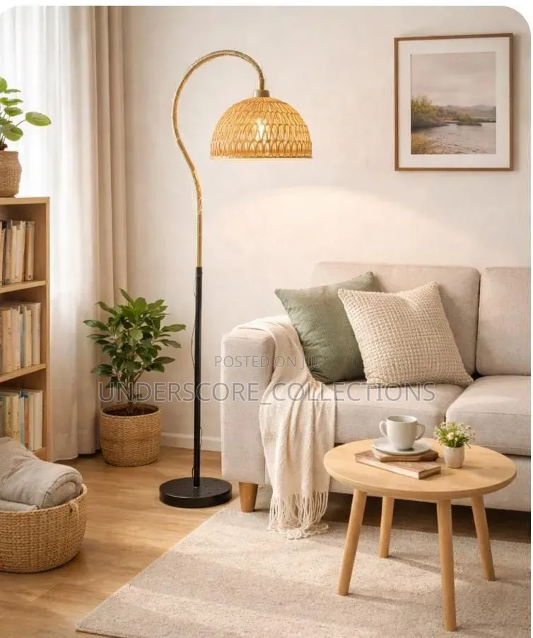 Executive Rustic Style Floor Lamp