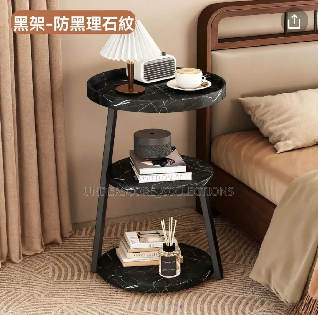 End Table, Round Living Room Sofa Side Table