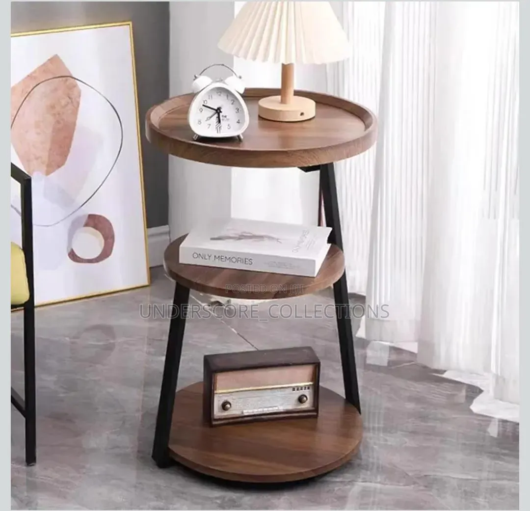 End Table, Round Living Room Sofa Side Table