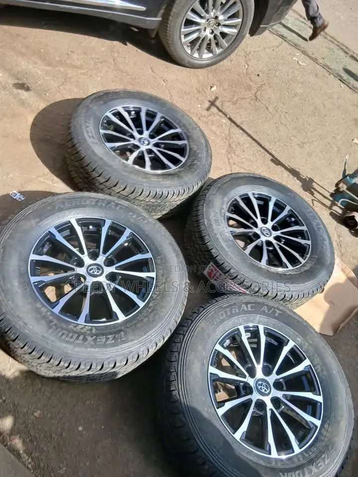 Land Cruiser Prado 150 Series Rims With New Tyres