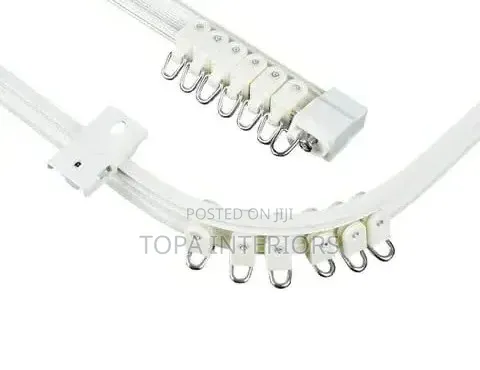 Modern Track Curtain Rail With Accessories