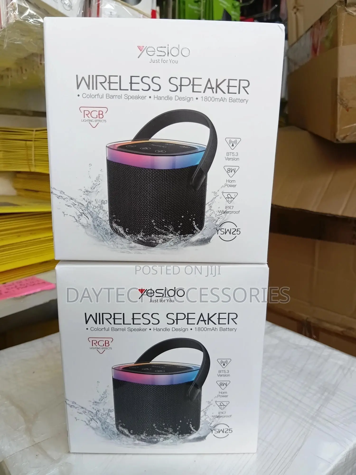 Yesido Ysw25 Waterproof Bluetooth Speaker (1800mah)