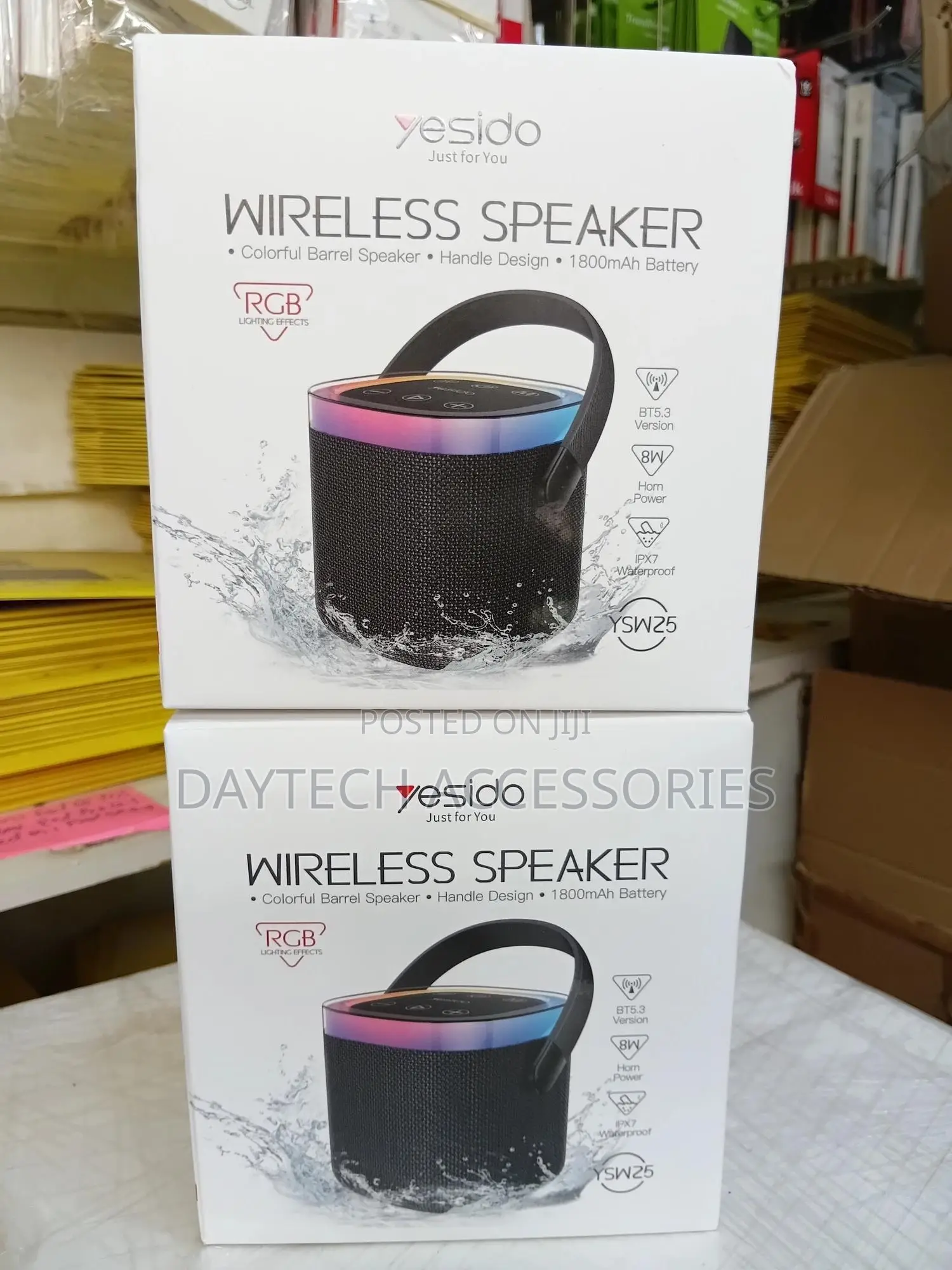 Yesido Ysw25 Waterproof Bluetooth Speaker (1800mah)