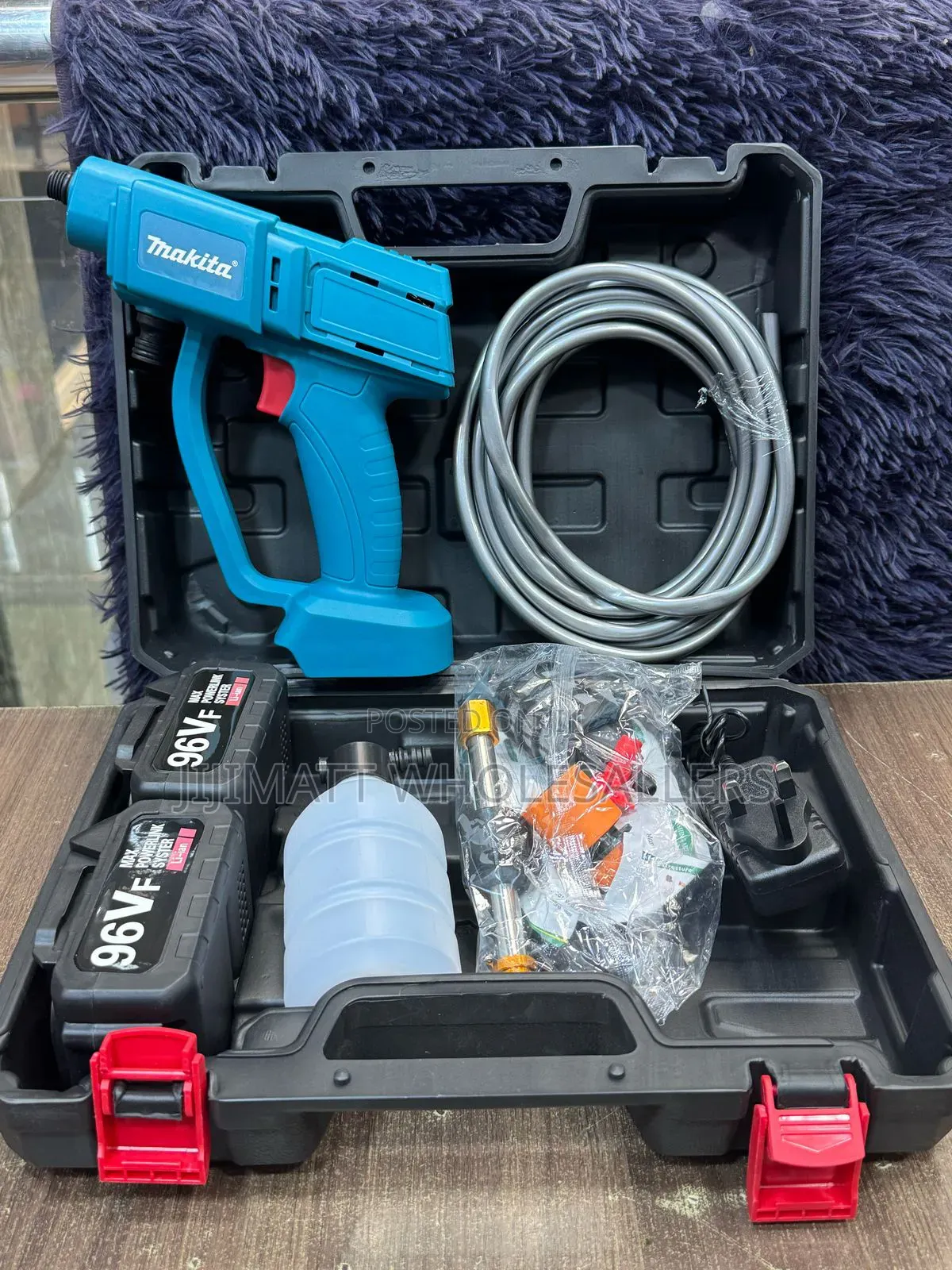 Wireless Car Wash Spray Gun Machine With Portable Lithium Battery