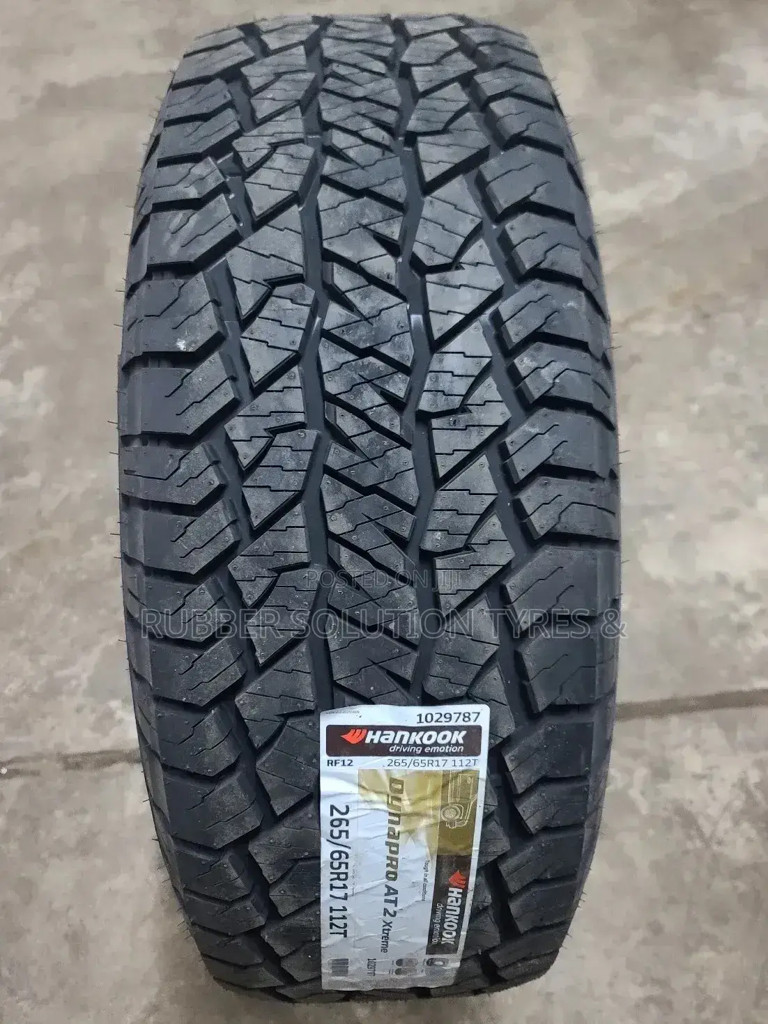 265/65r17 Hankook Tyres Dynapro a/T2 All-Terrain
