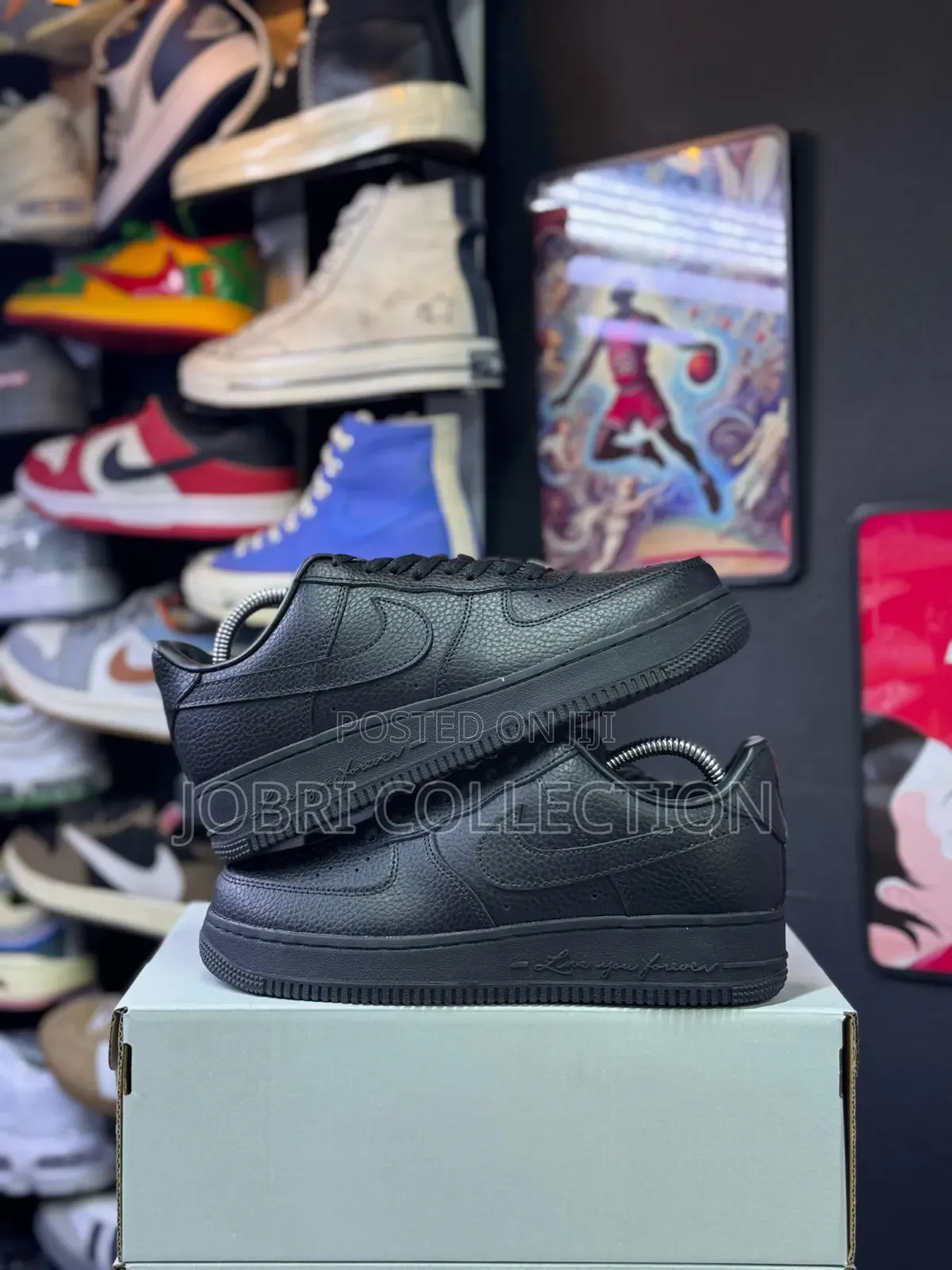 Black Nike Airforce 1 Low X Nocta “Certified Lover Boy” Sneakers