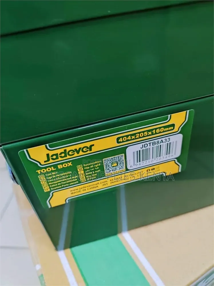 Tool Box Metallic Jadever Toolbox Cantilever Metal Layers Heavy Duty
