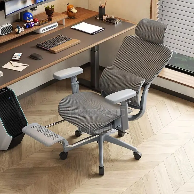 Modern Office Chair : White Executive Orthopedic Office Chair