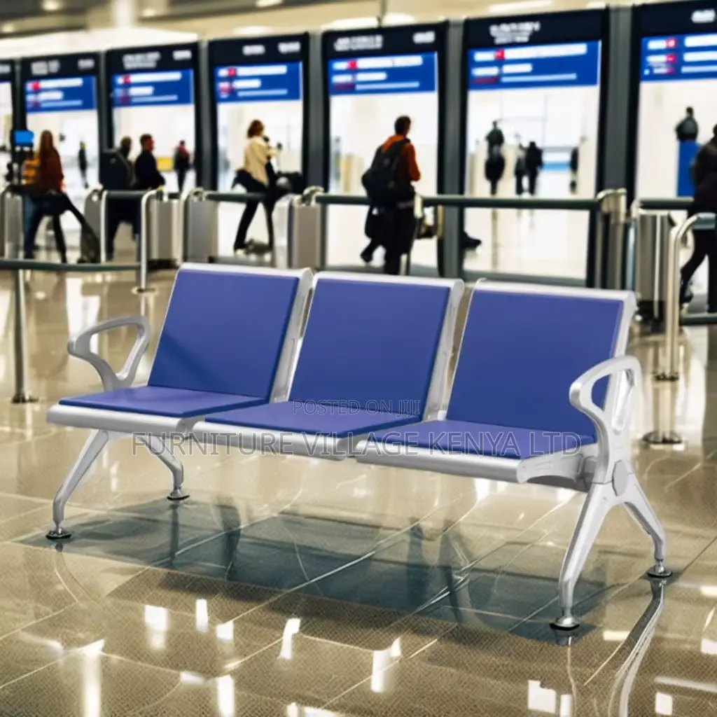 3-Seater Heavy Duty Arm Reception Visitor's Bench