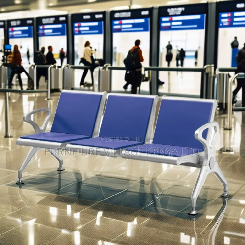 3-Seater Heavy Duty Arm Reception Visitor's Bench