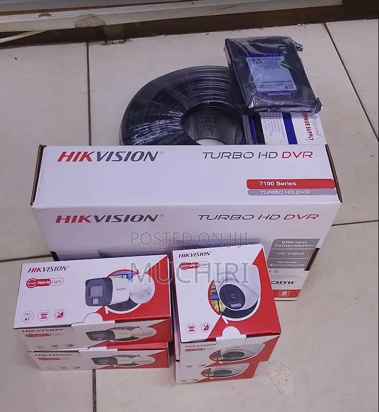 Hikvision Smart Hybrid Bullet Dome Camera Kit