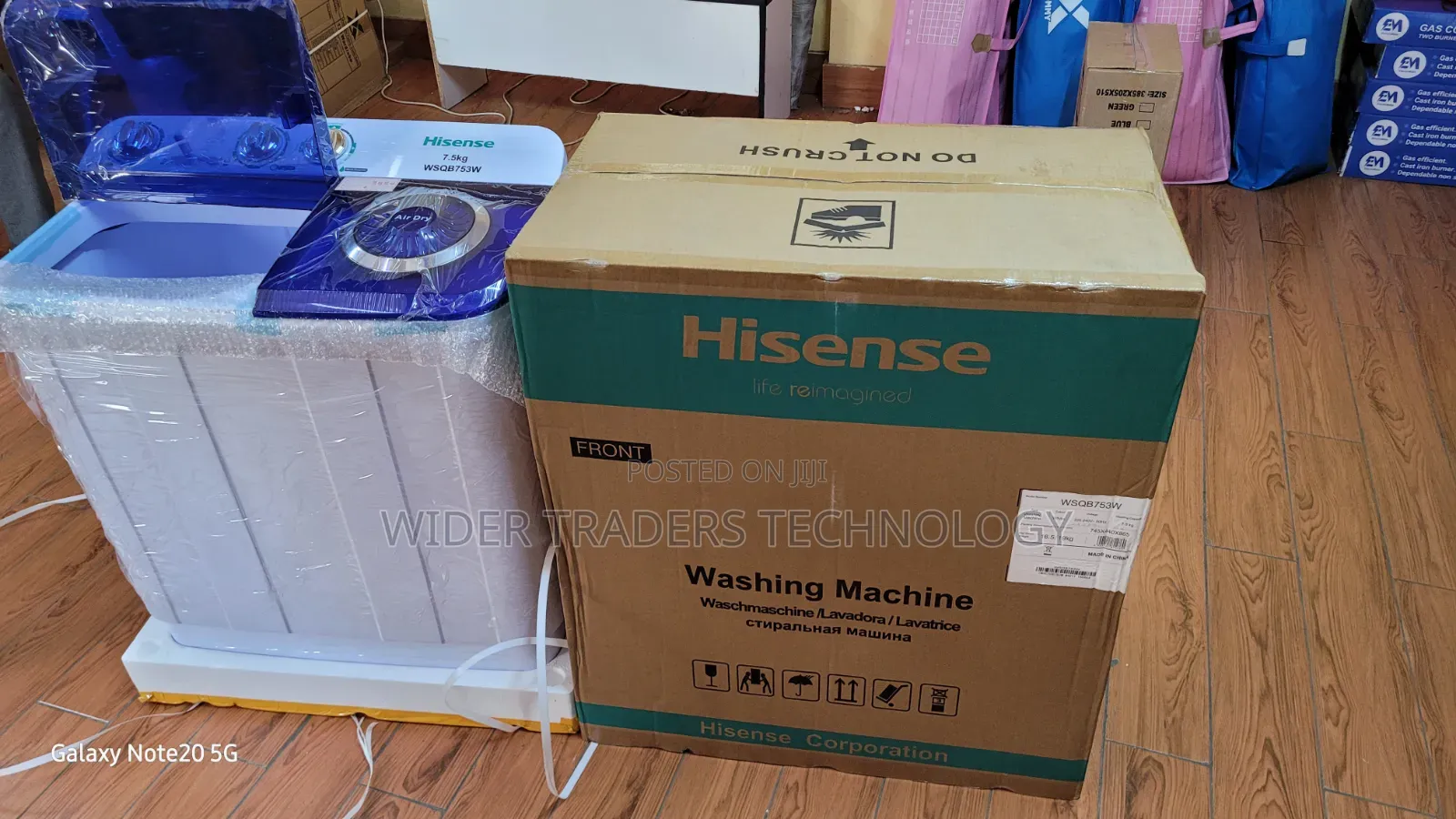 Hisense 7.5kg Twin Tub Semi-Automatic Washing Machine