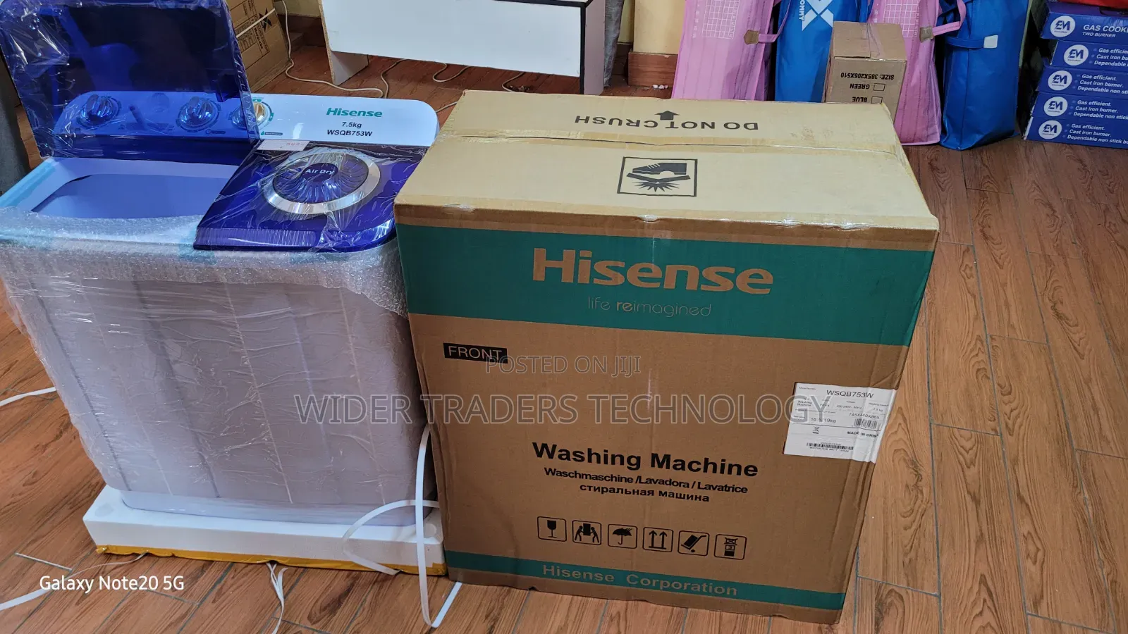 Hisense 7.5kg Twin Tub Semi-Automatic Washing Machine