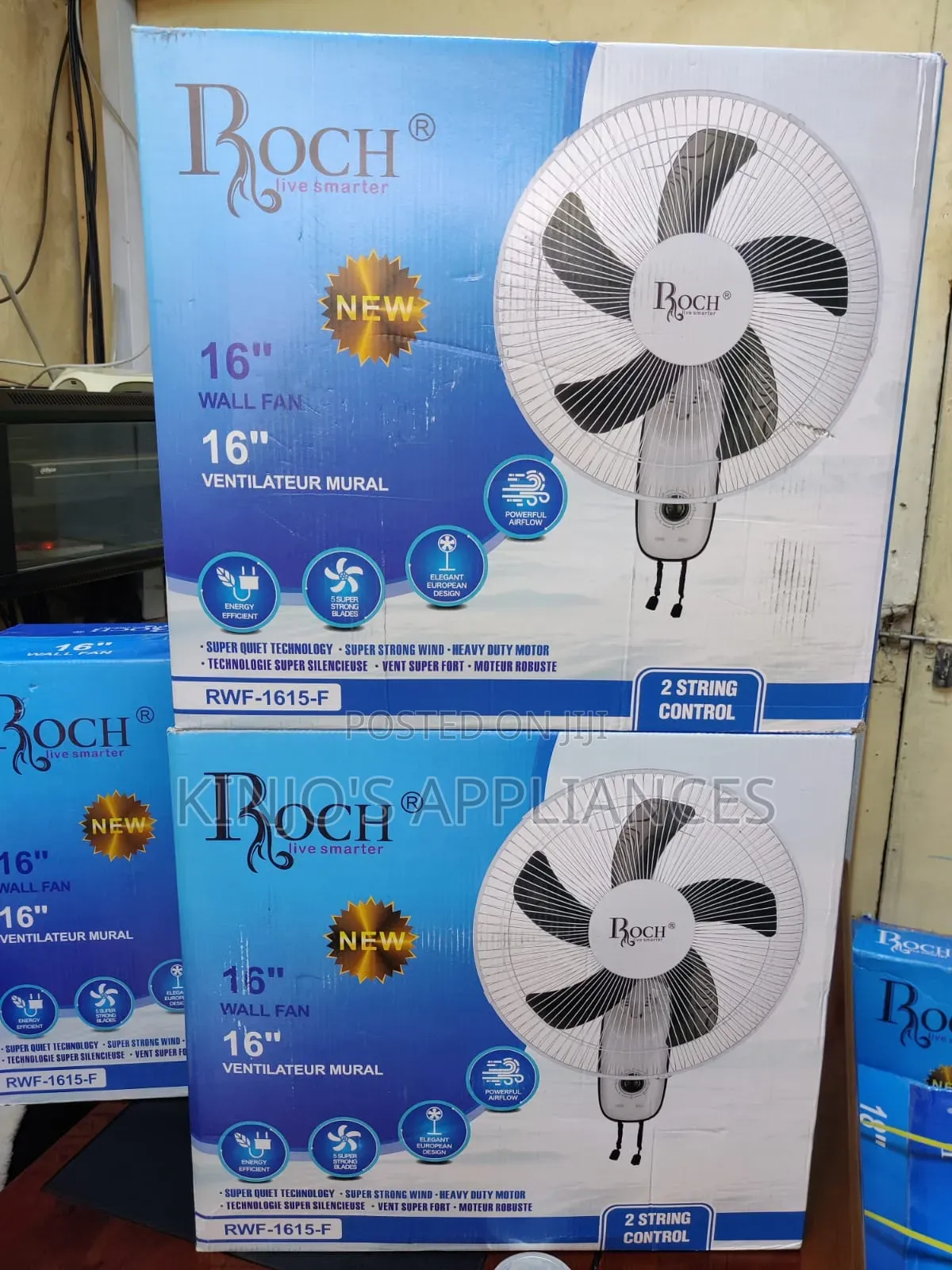 Roch 16" Wall Fan