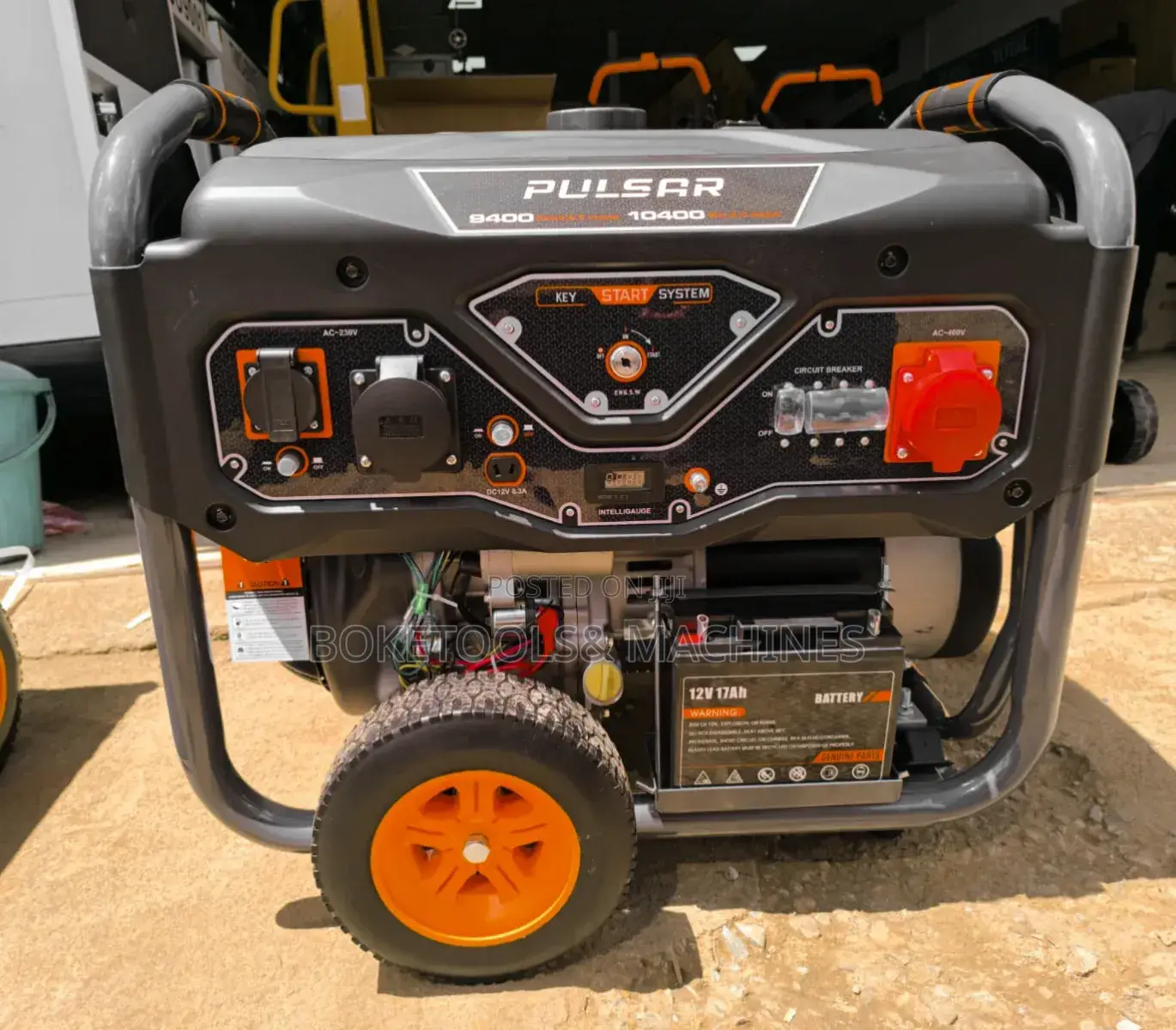 Pulsar Gasoline Generator 13kva Dual Phase