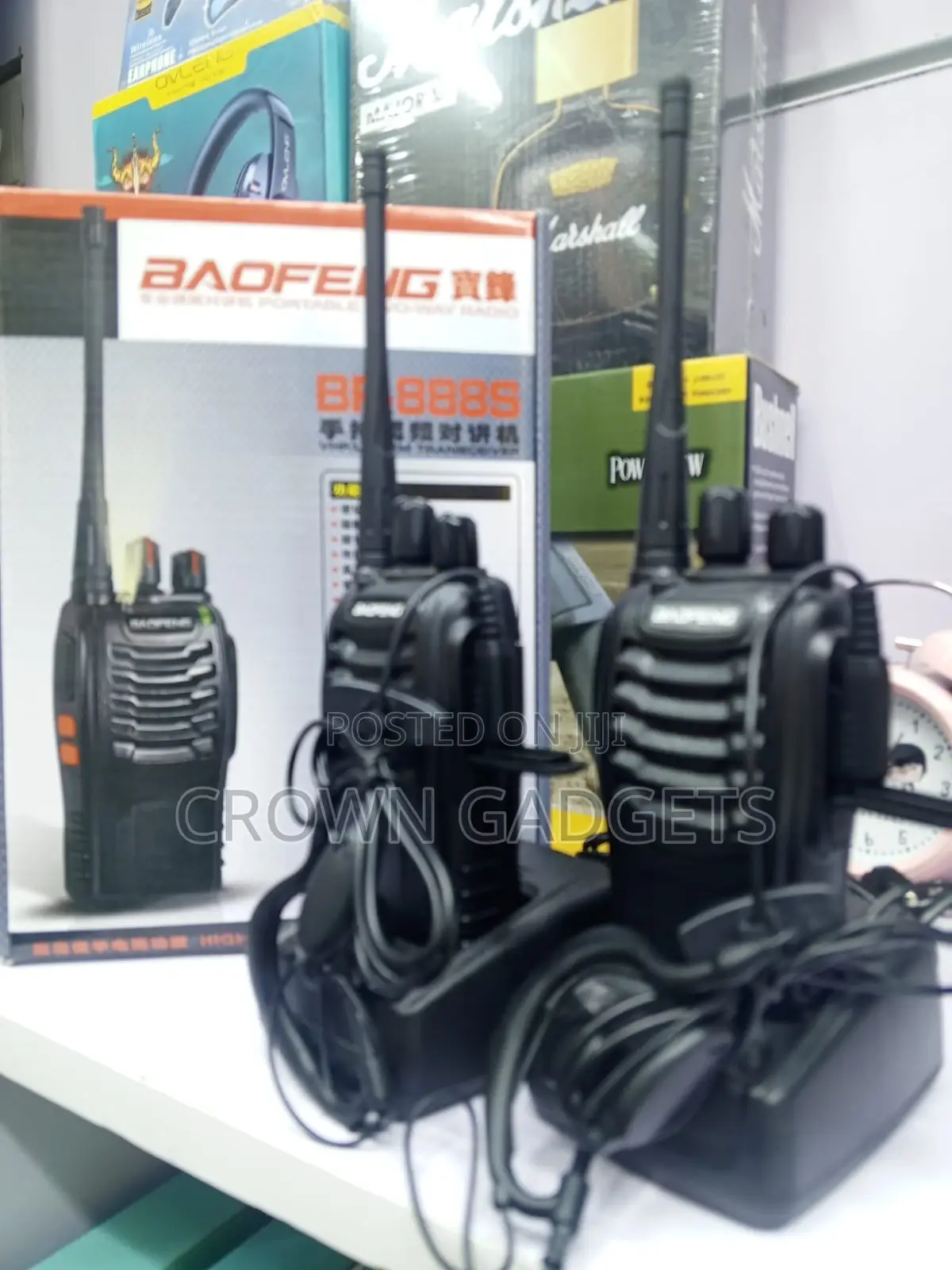 Baofeng B888s Bf-888s Walkie Talkie 16ch Uhf Radio Set