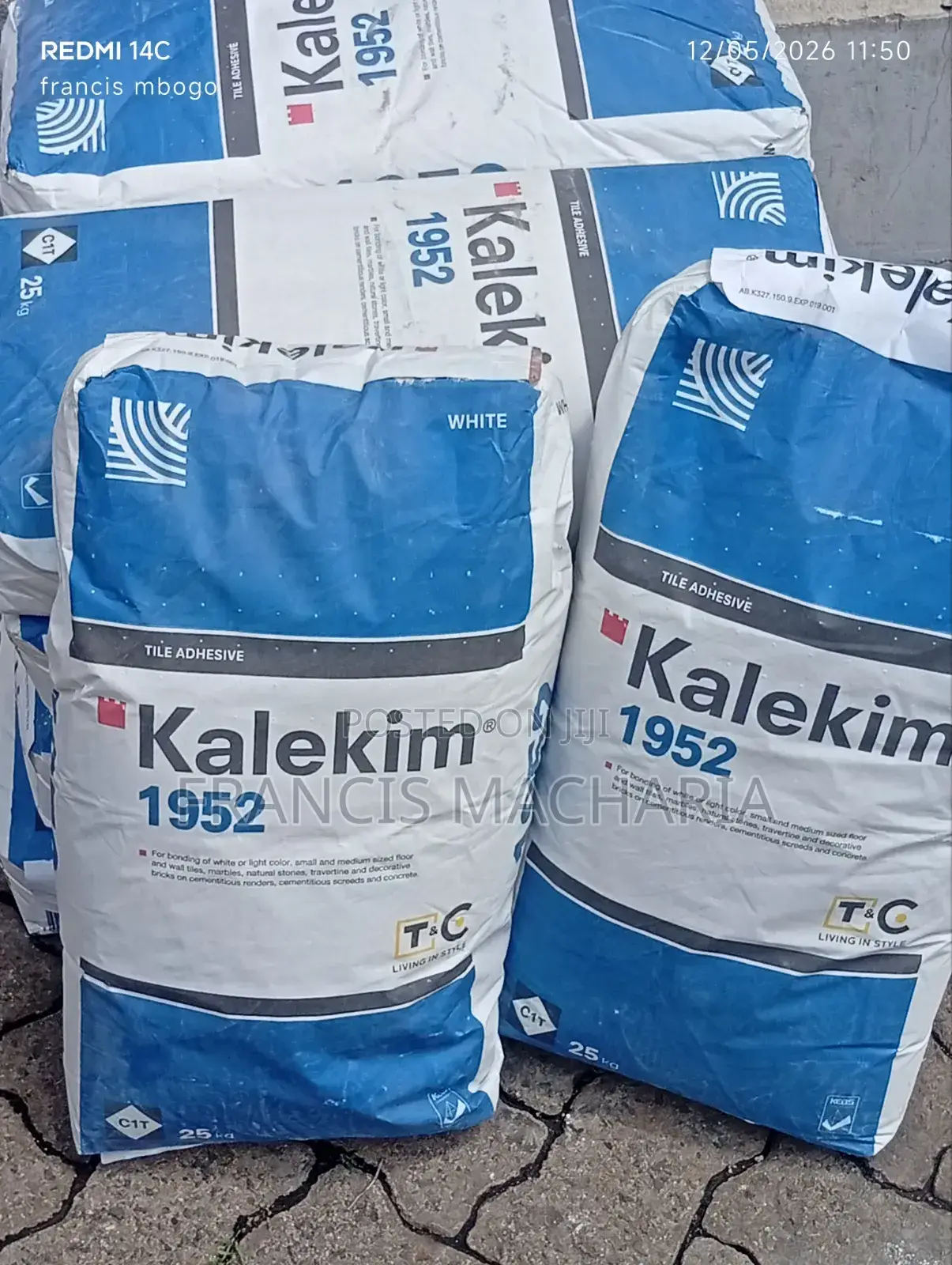 Kalekim 1952 Tiles Adhesive