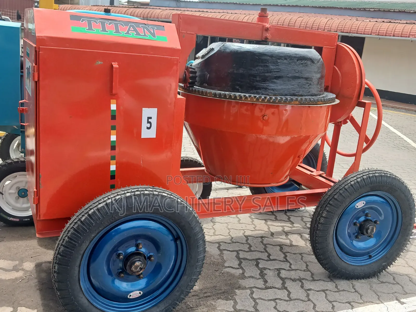 Titan Concrete Mixer Machine – Heavy Duty