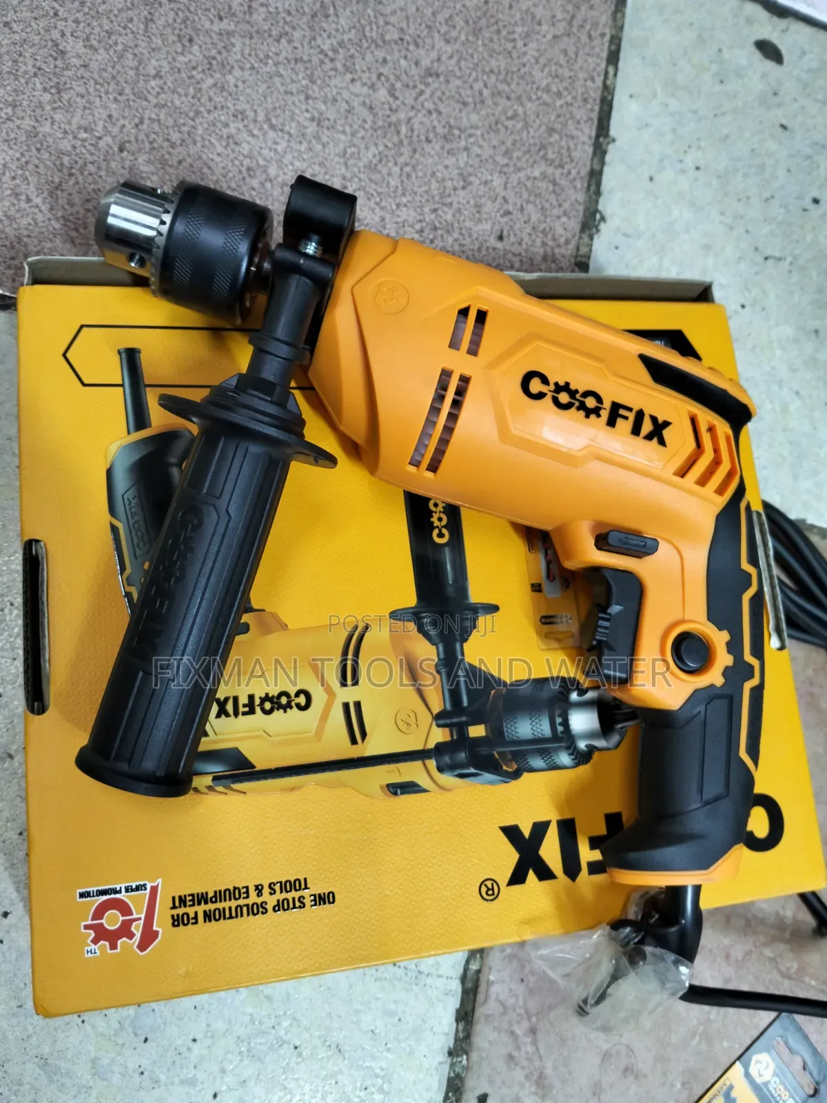 Coofix Drill 710 Watts 240v for Concrete and Steel Use