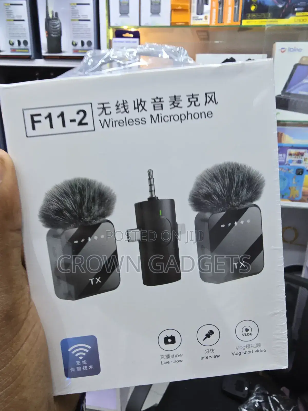 F11-2 Lapel Microphone