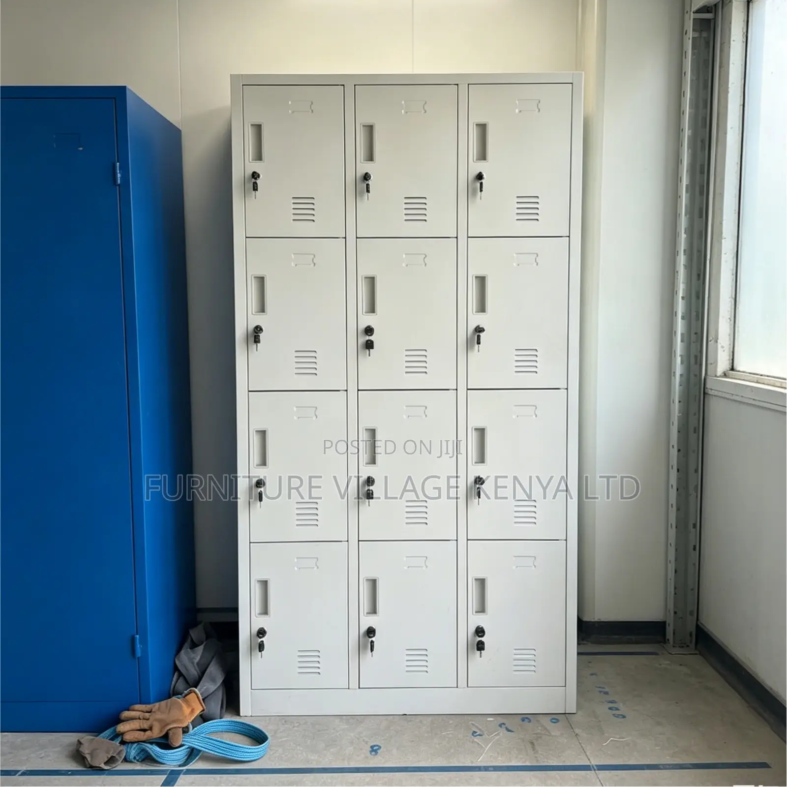 12-Door's Secured Metallic Filling Locker Cabinet