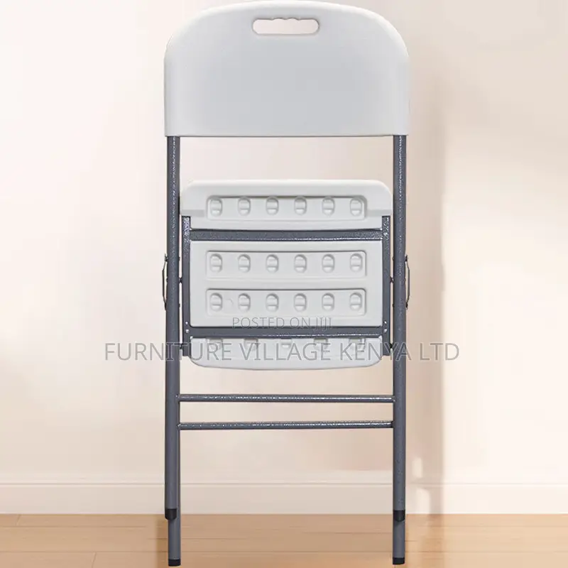 Foldable Armless Student Plastic Chair